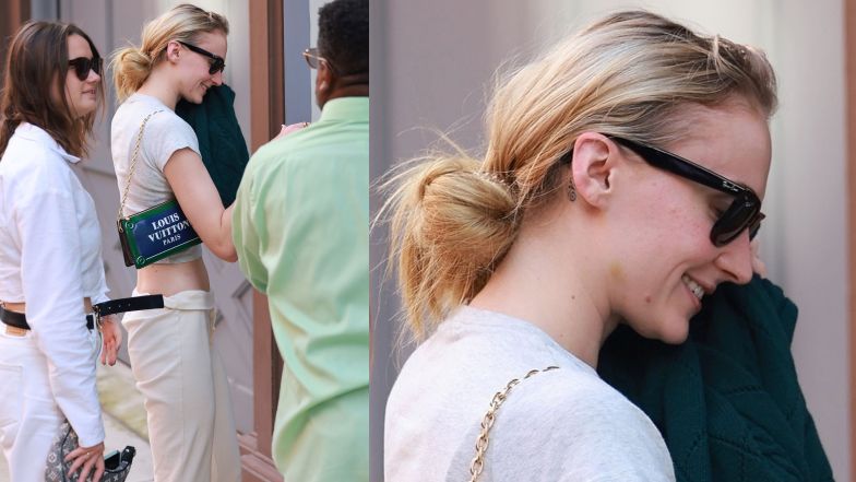 Sophie Turner "przyłapana" na lunchu w Nowym Jorku