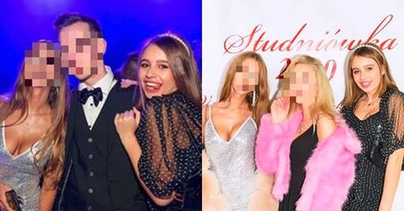 Oliwia Bieniuk ODSŁANIA NOGI w krótkiej mini. W takim stroju poszła na studniówkę kolegi (FOTO)