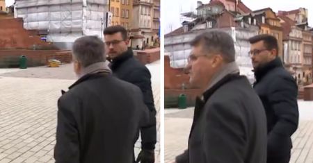 Kuriozalna rozmowa Wąsika z dziennikarzem. "Donieś, kapusiu"