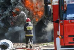 Tragedia pod Wołominem. Wybuch i pożar