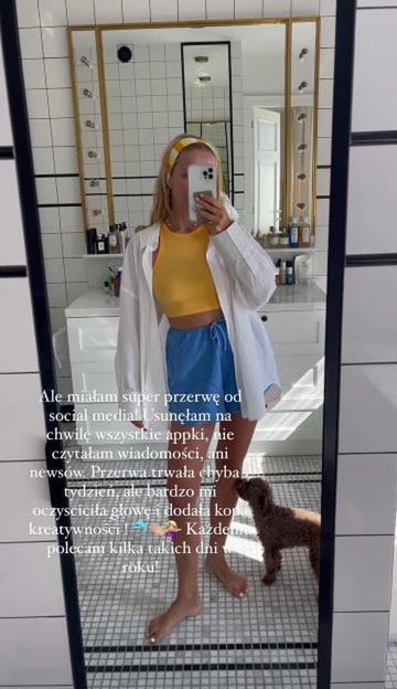 Influencerka Jessica Mercedes zachwala detoks od sieci: "Usunęłam WSZYSTKIE APPKI, nie czytałam wiadomości, ani newsów"
