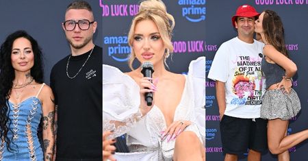 Celebryci promują nowy program "Good Luck Guys": Koterscy, Caroline Derpienski, Sylwia Szostak z Kubańczykiem...