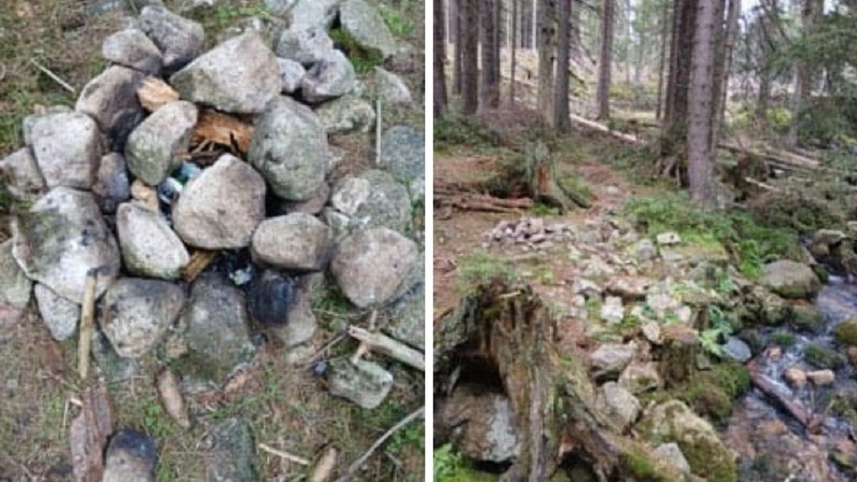 Niesforni turyści postanowili rozpalić ognisko na terenie KPN