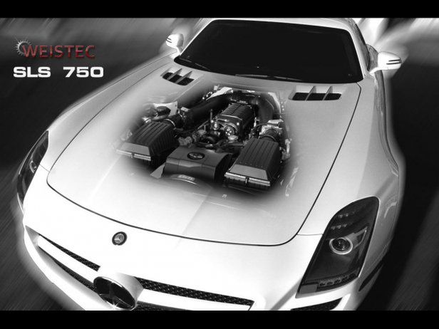 Najmocniejszy SLS – Weistec SLS AMG 750 (2012)