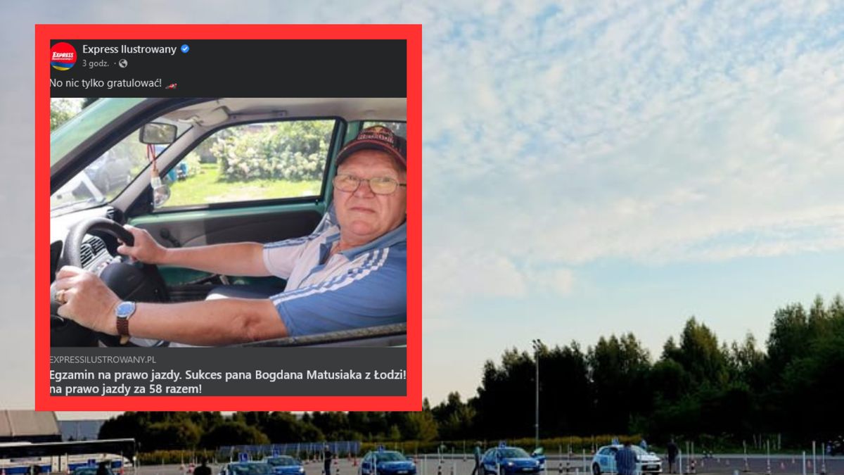 Pan Bogdan dowiódł, że nie warto się poddawać!