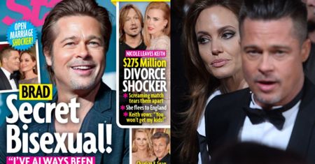 Brad Pitt jest BISEKSUALISTĄ?! "Od 10 lat sypia z mężczyznami"...