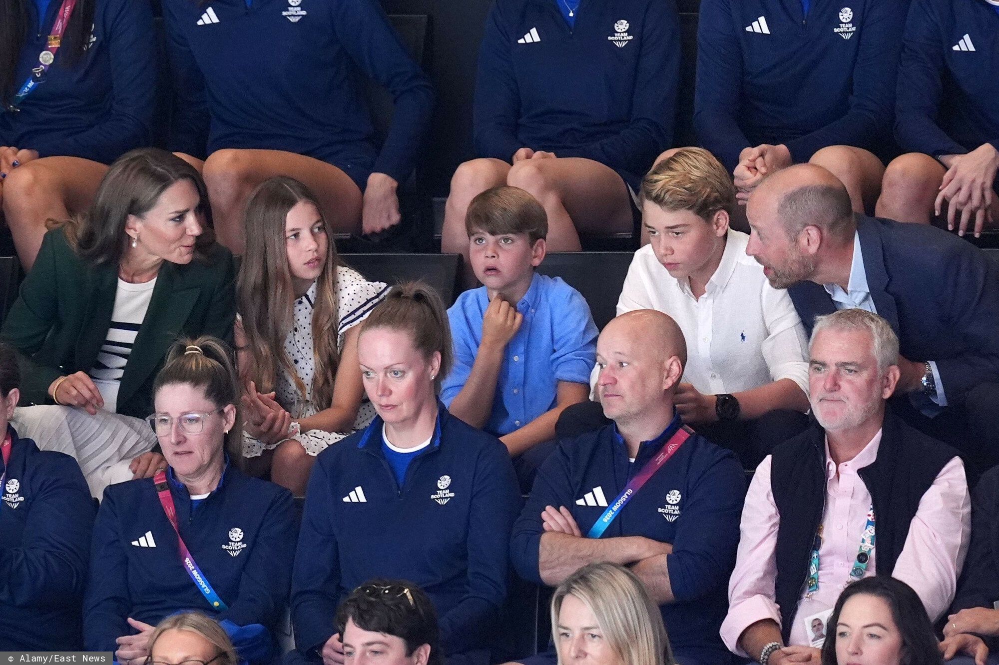 Kate i William z dziećmi 