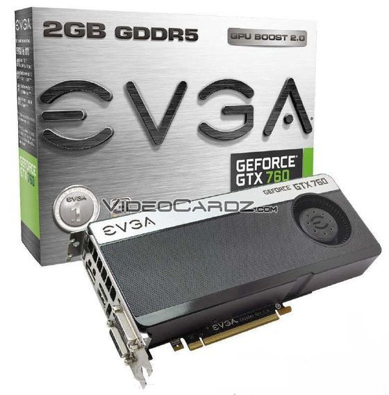 EVGA GeForce GTX 760 FTW karta graficzna zdjęcie opakowanie