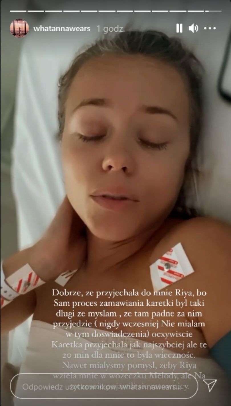 Anna Skura znów nagrywa ze szpitalnego łóżka