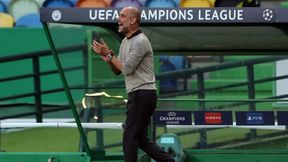 Liga Mistrzów. Manchester City - Olympique Lyon. Pep Guardiola znowu na kolanach (wideo)