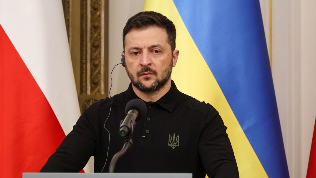 Woodymyr Zełenski w Warszawie 