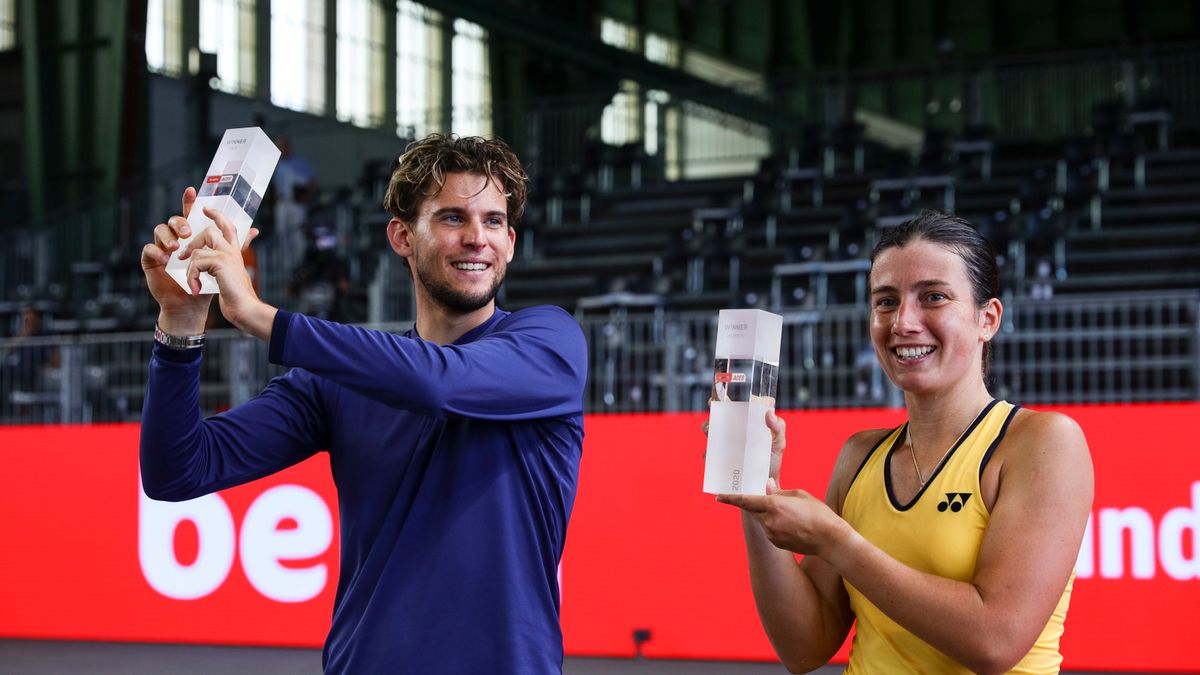 Dominic Thiem i Anastasija Sevastova, triumfatorzy bett1 Aces w Berlinie