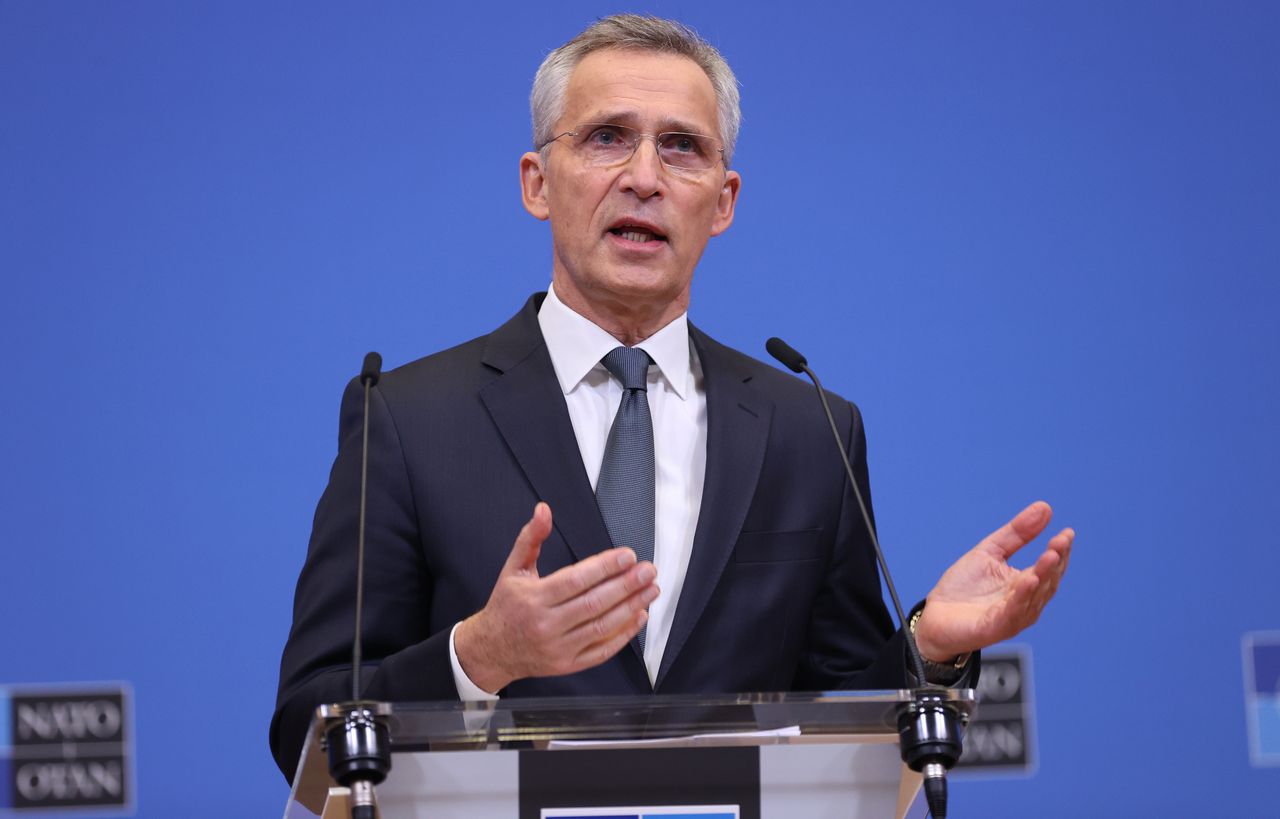 Szef NATO Jens Stoltenberg 