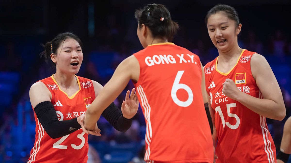 Materiały prasowe / Volleyball World / Reprezentacja Chin w Lidze Narodów Kobiet 2025