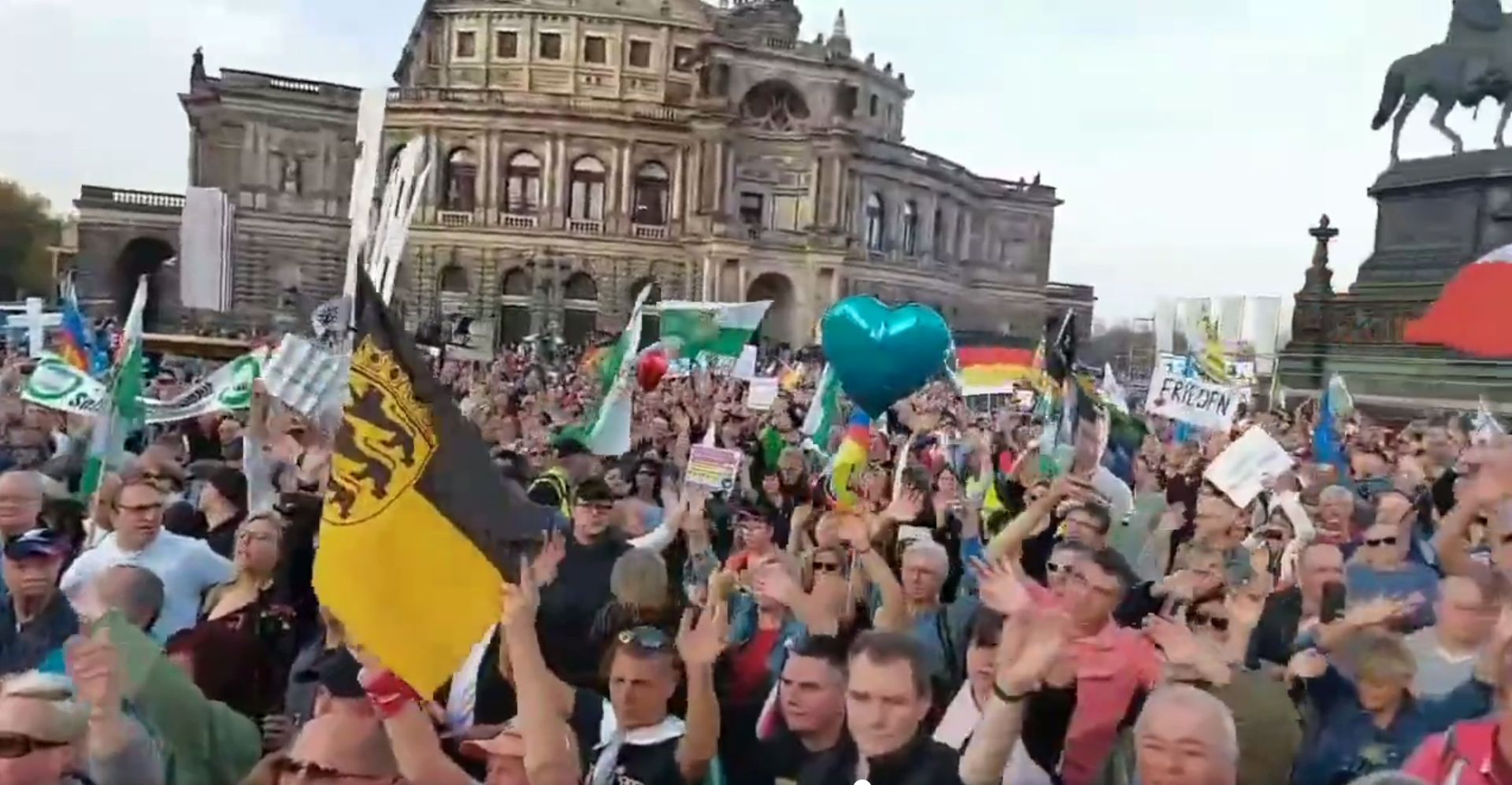 Niemieckie protesty przeciwko wojnie w Ukrainie