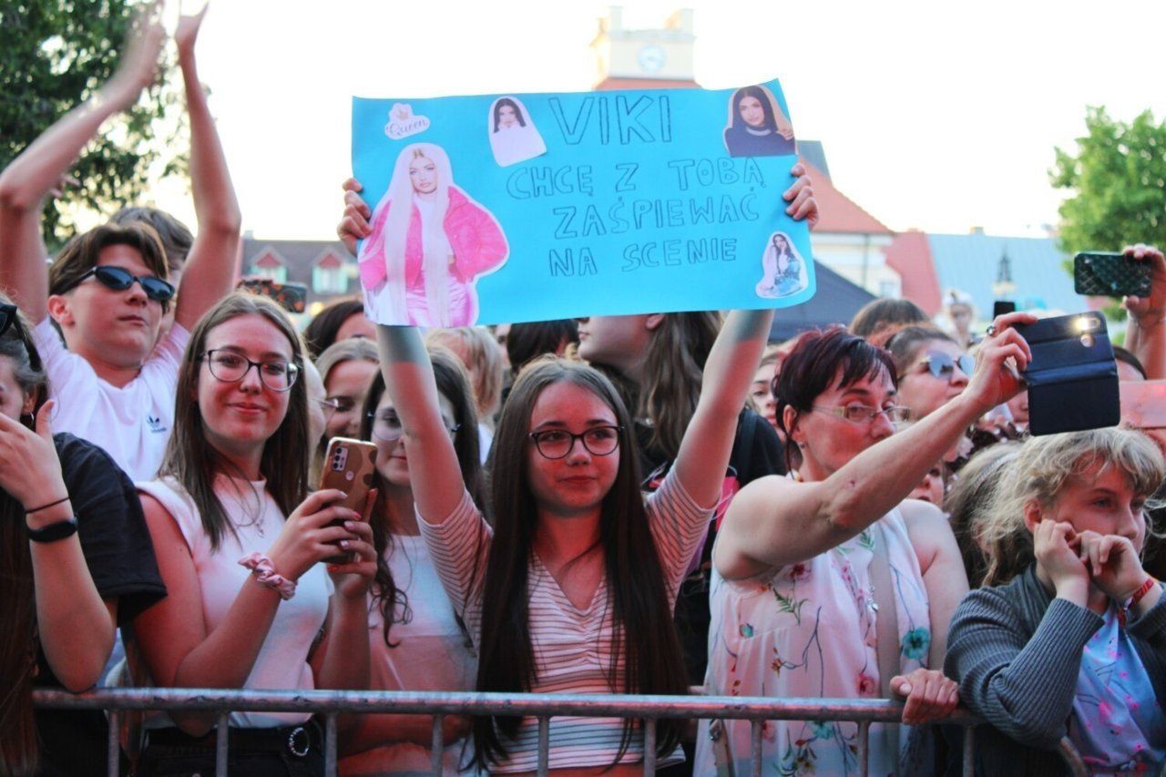 Tak wyglądał koncert Viki Gabor w Łęczycy