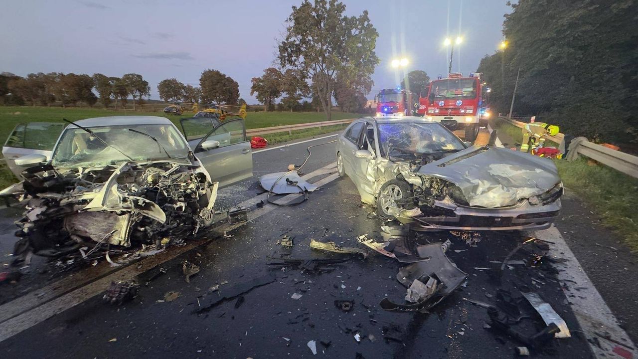 Dramatyczny wypadek w Wielkopolsce. Strażacy ratowali małe dziecko