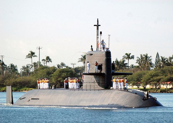 "Kommiersant": odpędzono od granicy japoński okręt podwodny