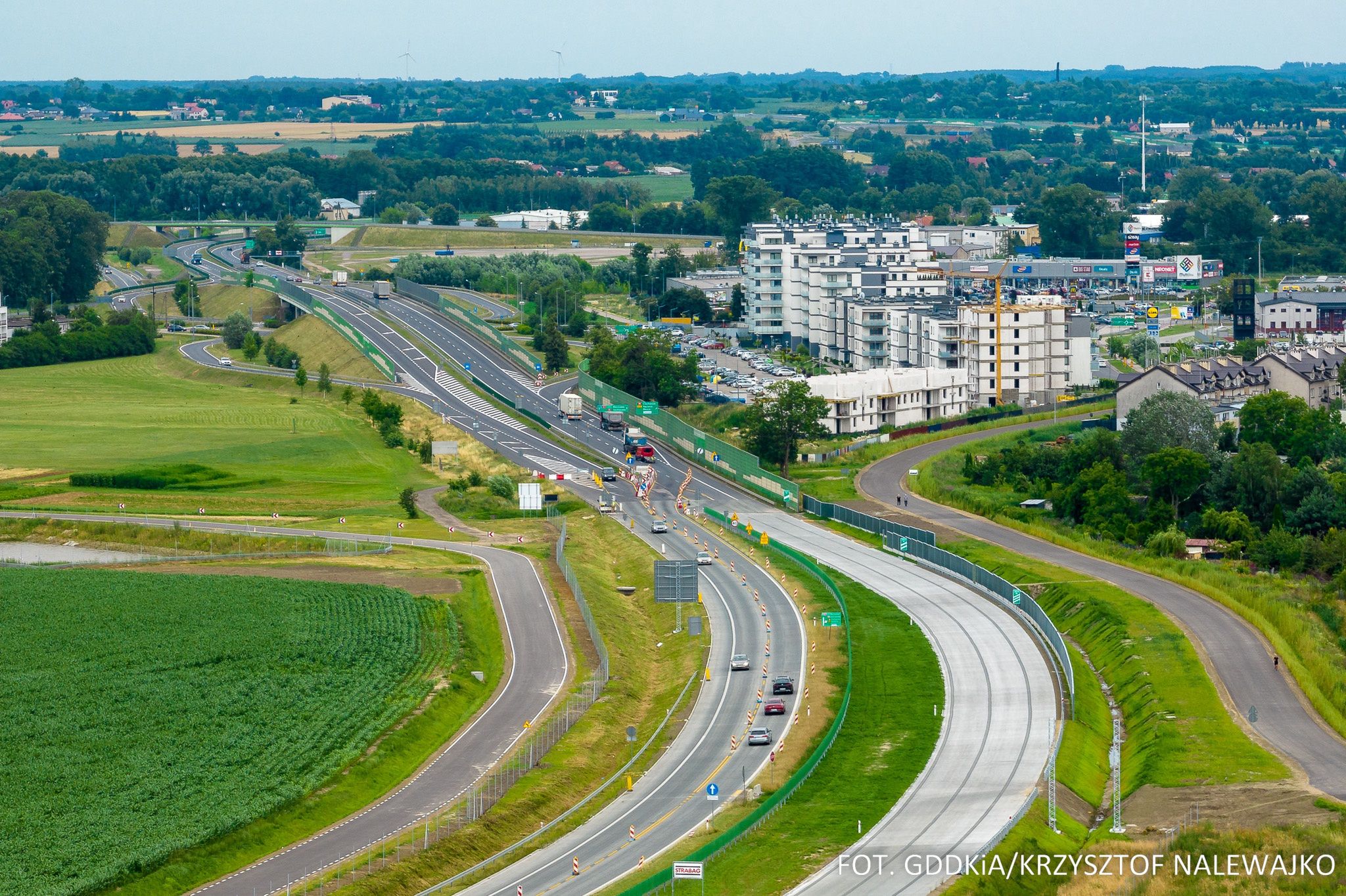 Udostępniona druga jezdnia drogi ekspresowej S7 Pieńki-Płońsk