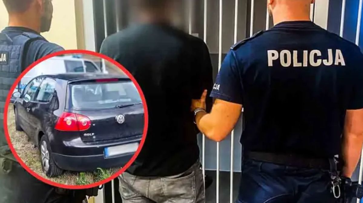 Ukradł samochód. Wpadł, bo w nim zasnął