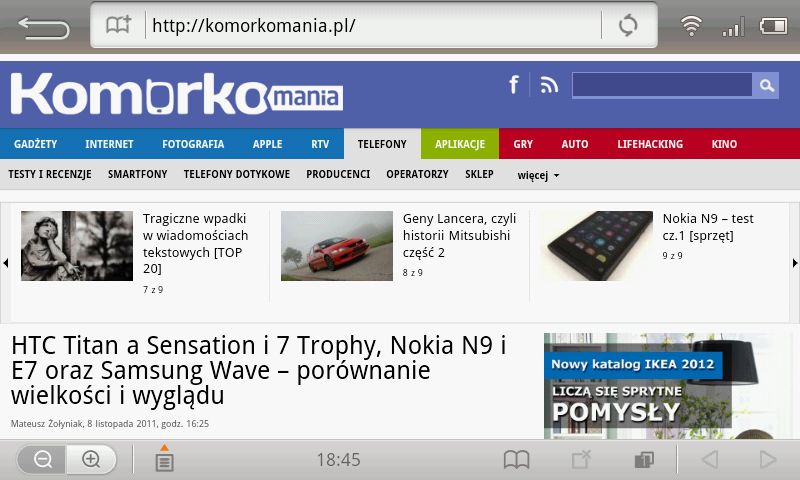 Huawei Ideos S7 Slim - test 14