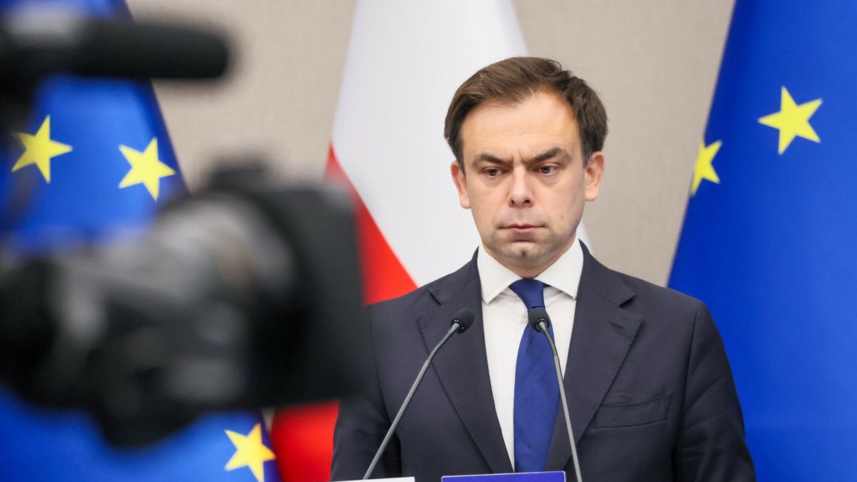 Minister finansów Andrzej Domański