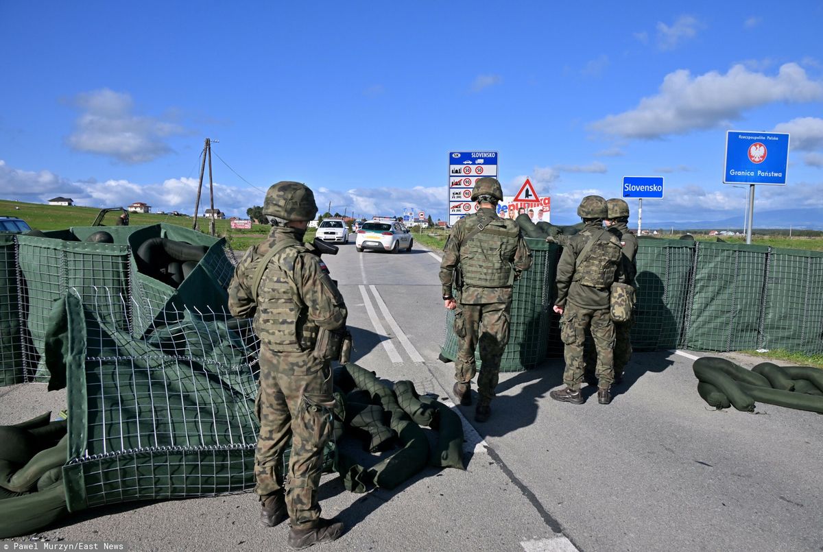 Kontrole na przejściach granicznych ze Słowacją
