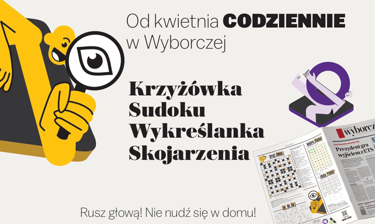 "Gazeta Wyborcza" zaczyna drukować krzyżówkę