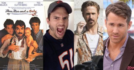 Kutcher, Reynolds i Gosling w nowej wersji... "Trzech mężczyzn i dziecka"?!