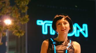 Świetny kostium z filmu TRON 1