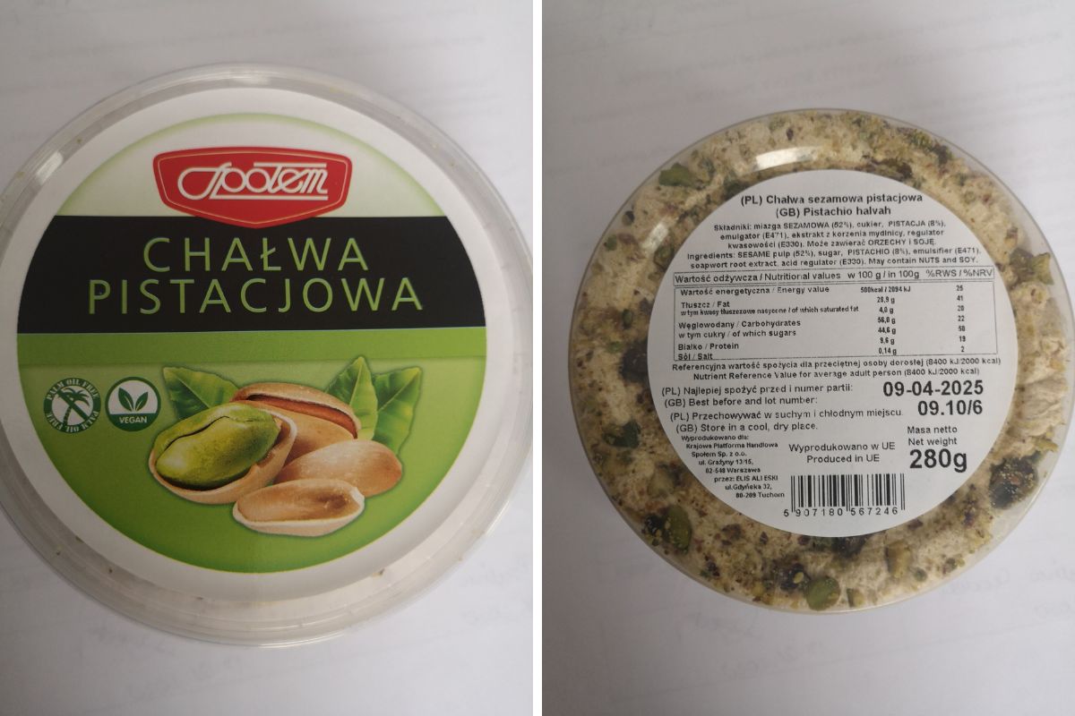 Kolejne partie chałwy od jednego producenta skażone bakterią