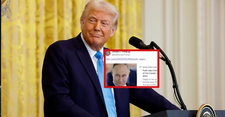 Trump zareagował na prowokacyjne słowa Putina o Europie