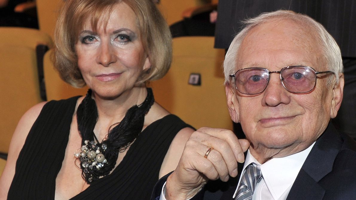 Witold Pyrkosz z żoną Krystyną