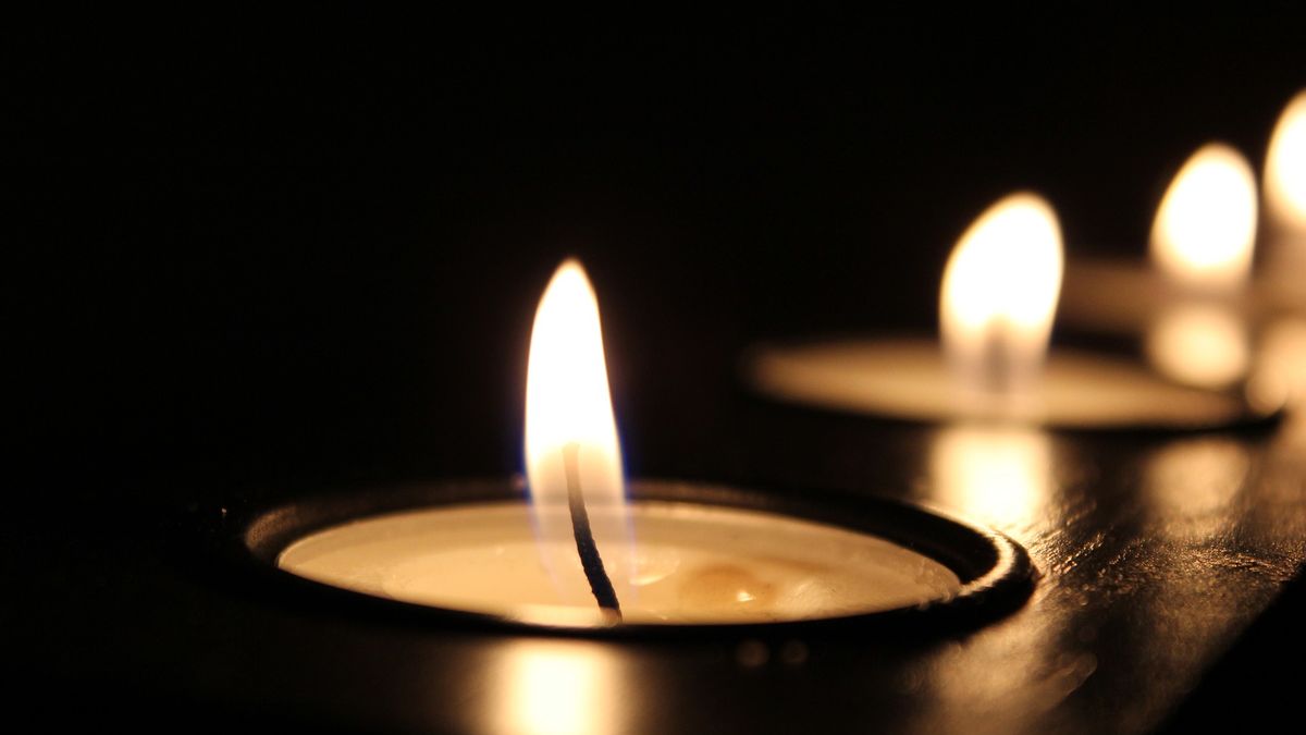 znicz świeczka śmierć