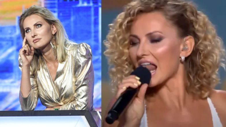 To nie Joanna Moro fałszowała na scenie, tylko tancerka?