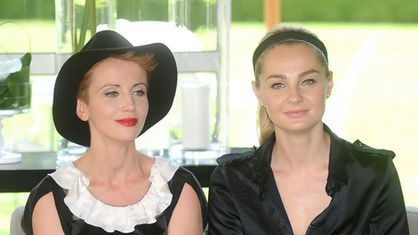 Małgorzata Socha i Kasia Zielińska