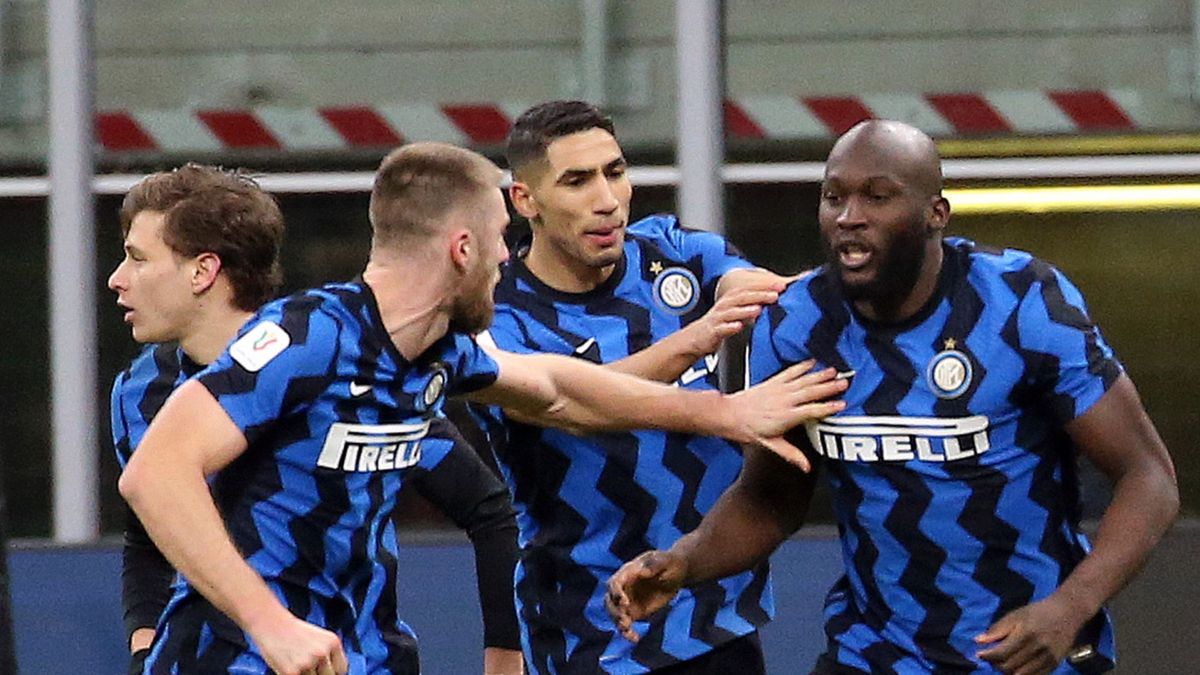 radość piłkarzy Interu