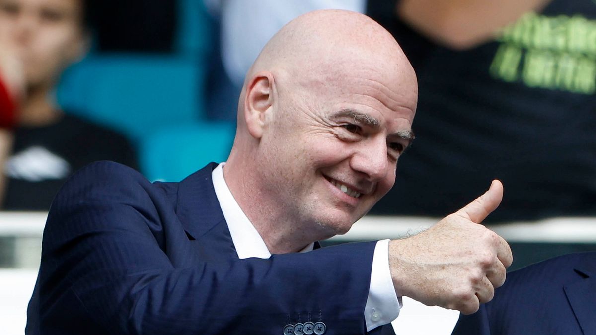 Getty Images / Jean Catuffe / Na zdjęciu: Gianni Infantino.