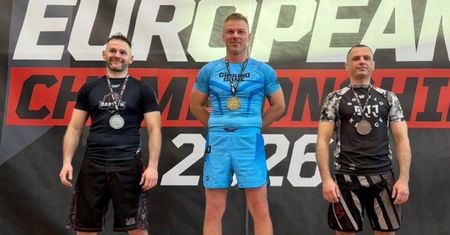 Świętokrzyski policjant z medalem Mistrzostw Europy BJJ