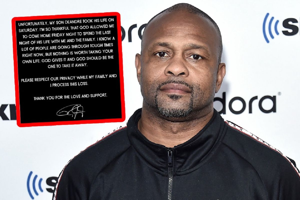 Mourning in the family of Roy Jones Jr. His son has died.