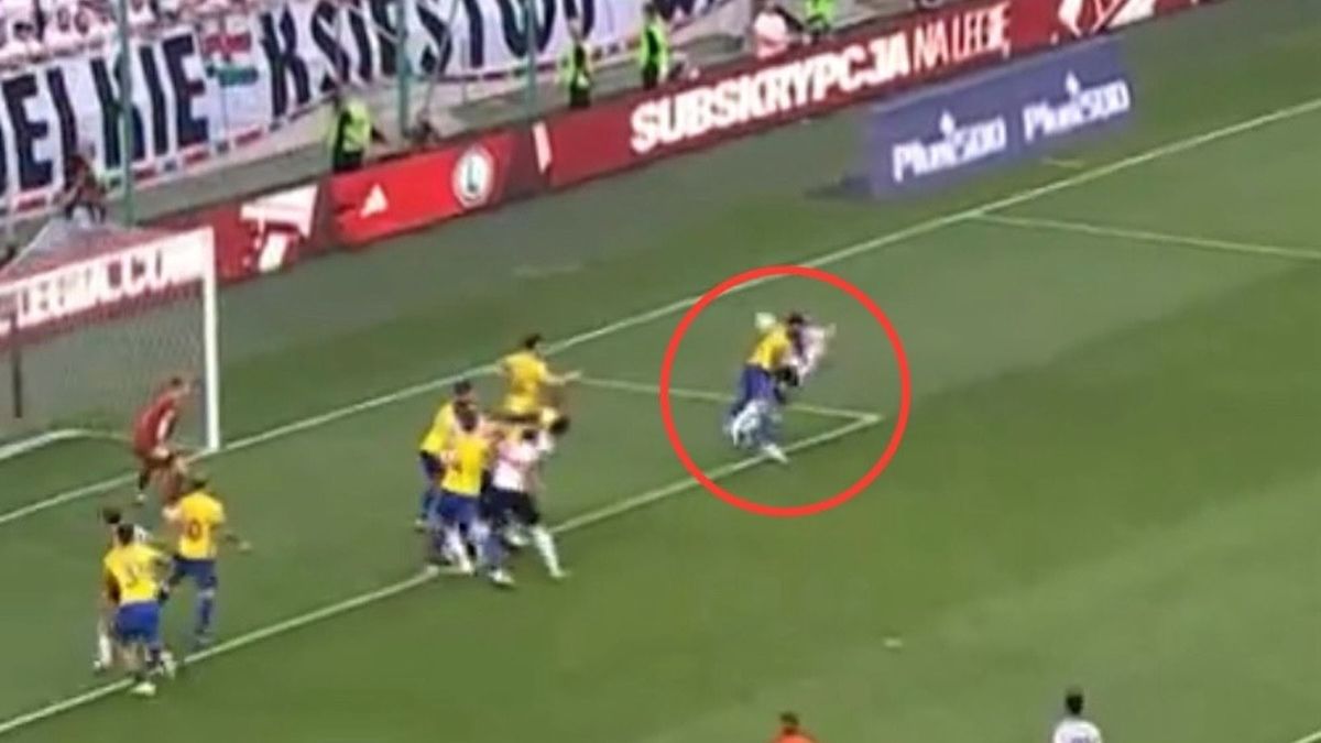 Polsat Sport / Gol Legii w meczu z Broendby