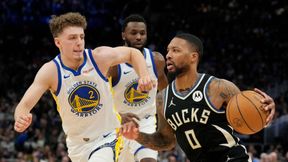 Już 19-0 u siebie Celtics. Osłabieni Warriors rzucili wyzwanie, świetny Podziemski
