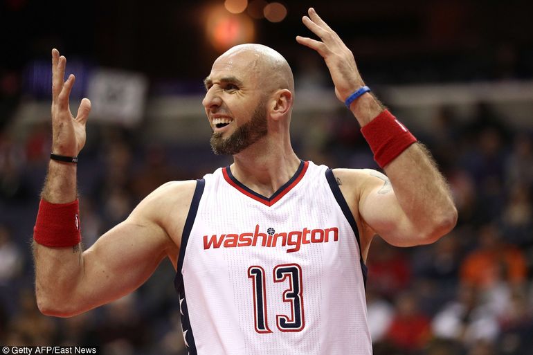 Gortat jest mocnym punktem Wizards