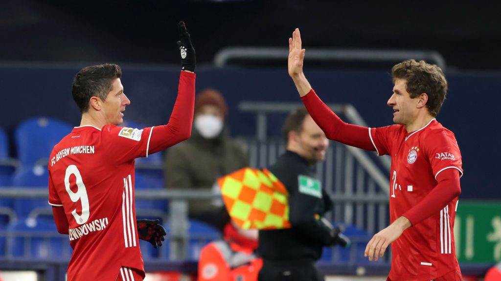 Robert Lewandowski i Thomas Mueller