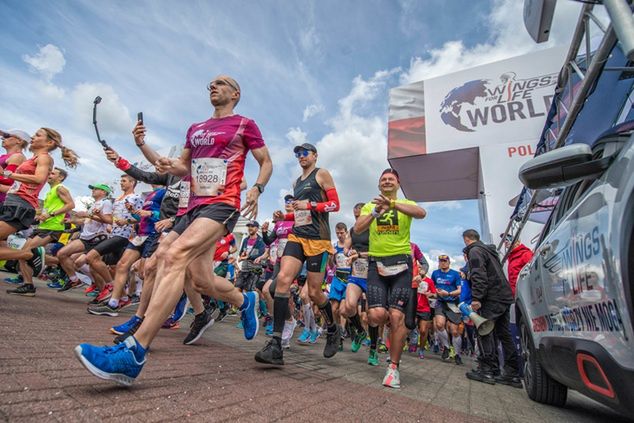 W Polsce bieg Wings for Life odbywa się w Poznaniu