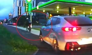 BMW ścigało rowerzystę. "Próba celowego rozjechania". Jest wideo