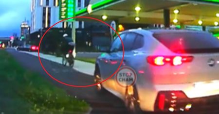 BMW ścigało rowerzystę. "Próba celowego rozjechania". Jest wideo