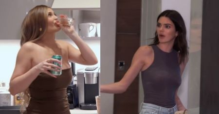 Kylie Jenner POBIŁA SIĘ z Kendall o... kombinezon! "Wzięła swój but na obcasie i wbiła mi go w szyję" (WIDEO)