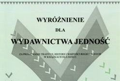 Jedność nagrodzona w konkursie "Książka przyjazna dziecku"