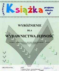 Jedność nagrodzona w konkursie "Książka przyjazna dziecku"